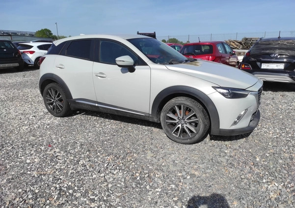 Mazda CX-3 cena 20900 przebieg: 90000, rok produkcji 2015 z Ogrodzieniec małe 137